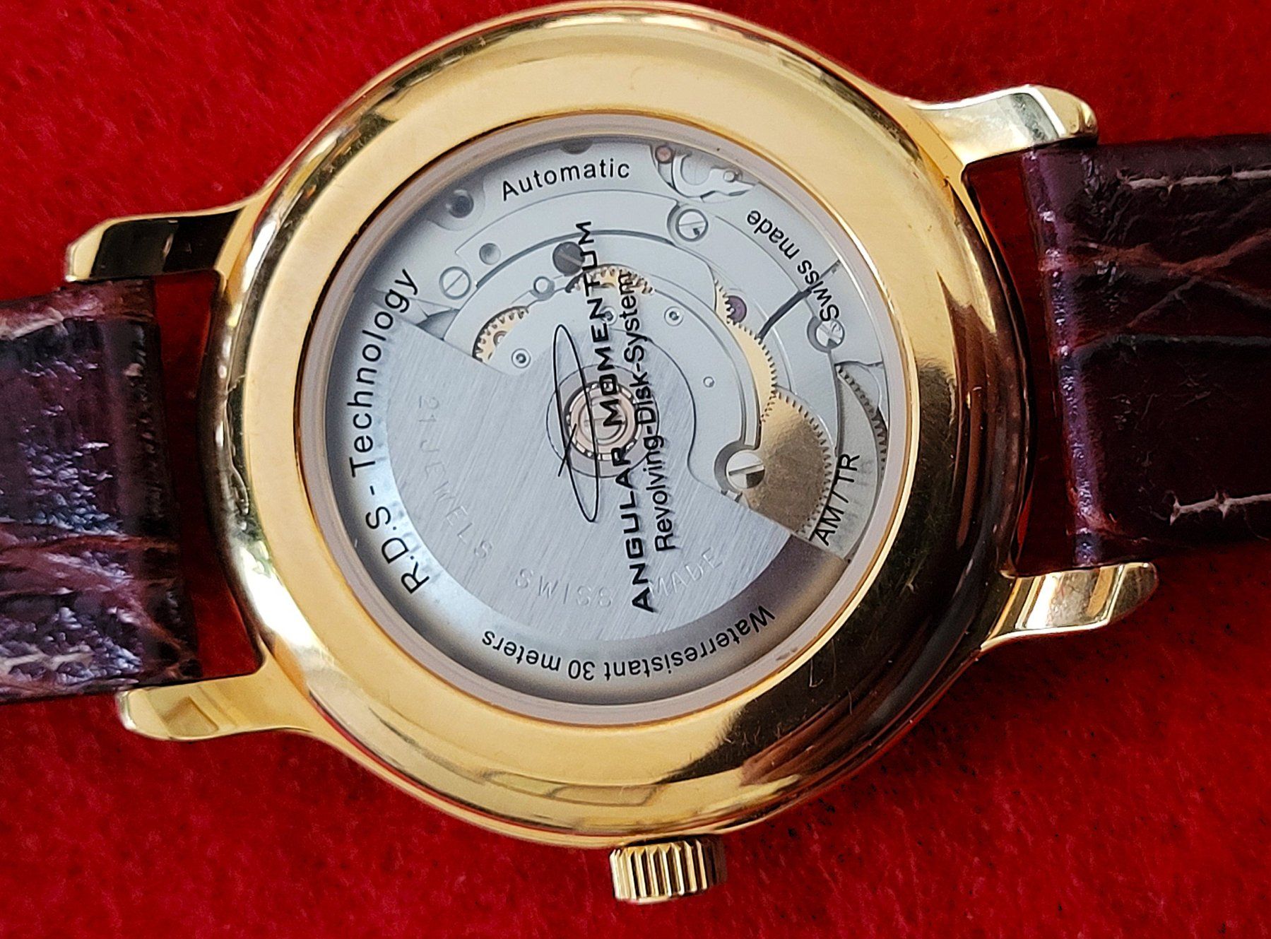 Uhren: Schweizer Automatik-Uhr Angular Momentum mit R.D.S-System – Gebraucht aus Bourguillon von Lucas111 4