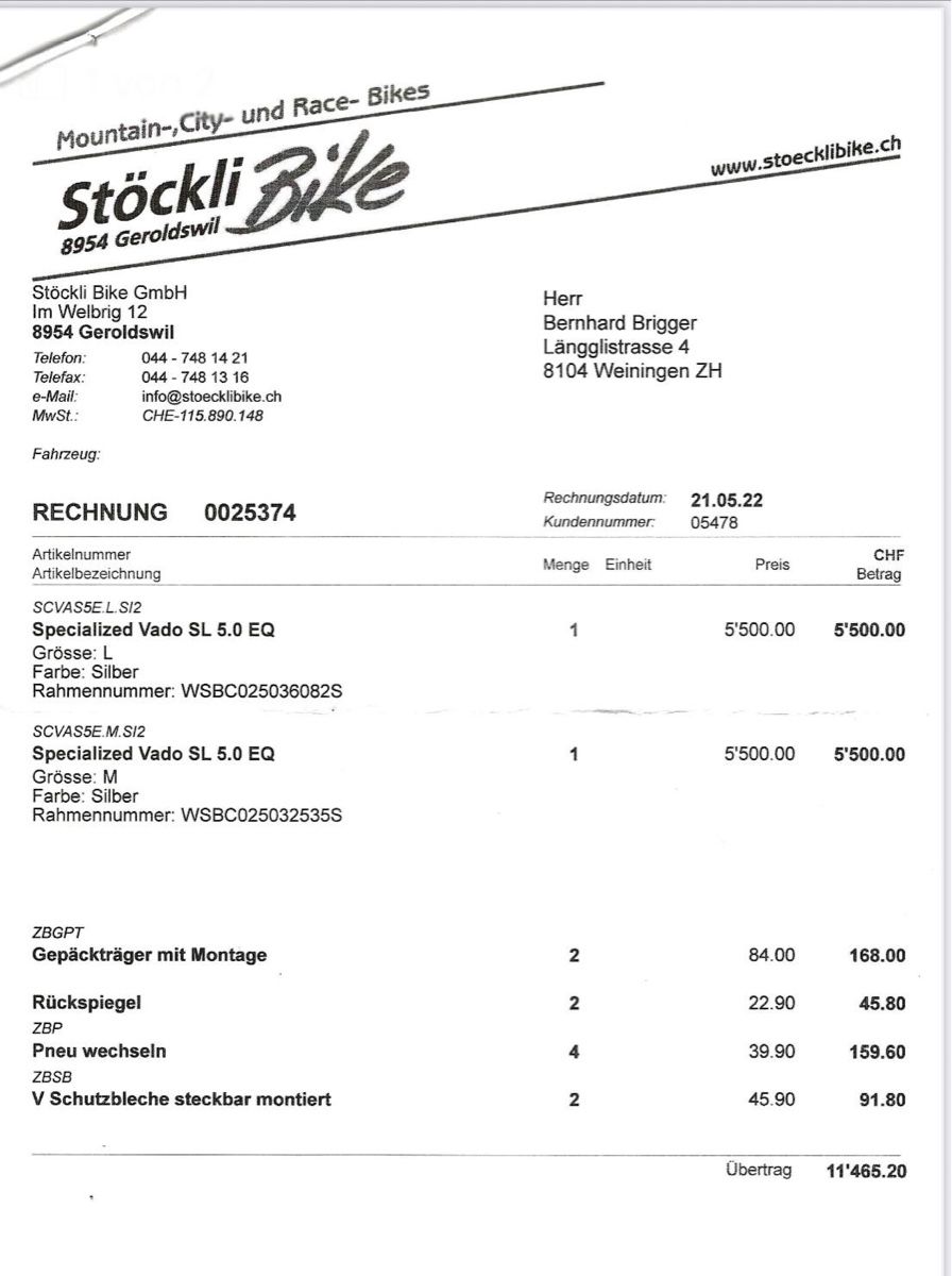 Specialized Biciclette: Specialized Vado SL 5.0 EQ,Grösse M, L – Nuovo (secondo la descrizione) da Glis venduto da Danilo-88 4