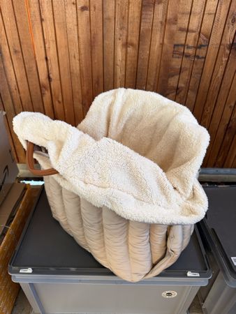 Hundetragetasche herausnehmbares Teddyfutter neu