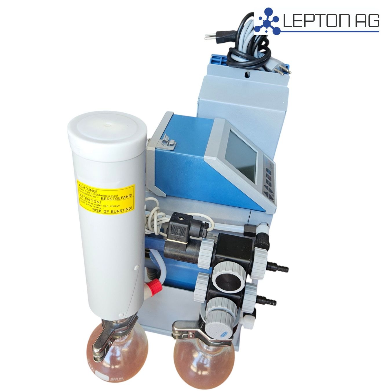 Accessori da laboratorio: Vacuubrand PC511 Vakuum-Pumpsystem & CVC II Vakuumcontroller – Usato da Niederdorf venduto da LeptonAG_Labor 3