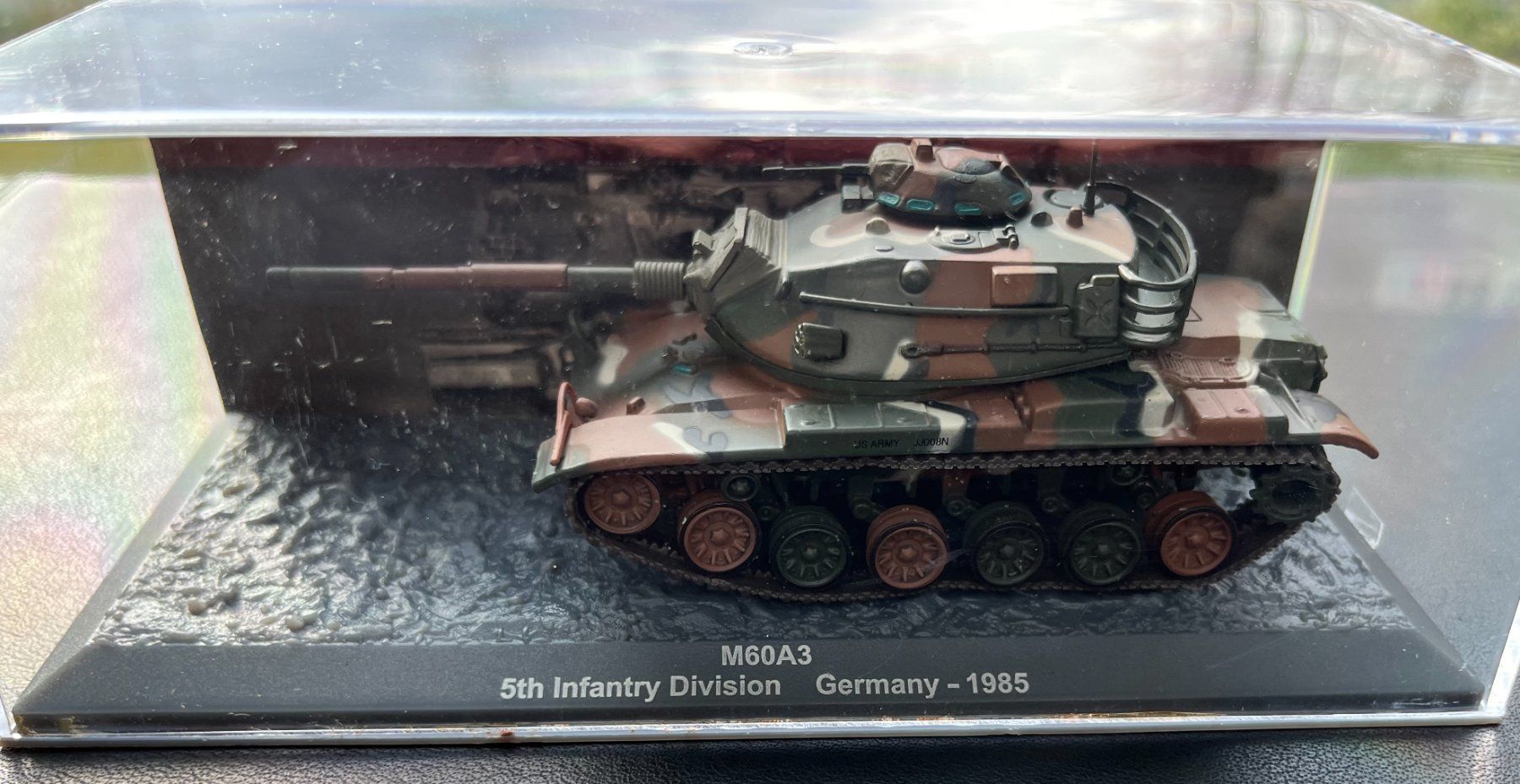 Kit di modellismo & Modellini statici: M60 A3  U.S. Panzer  Deutschland 1985 – Nuovo e nell'imballaggio originale da Küsnacht ZH venduto da Koluk 4