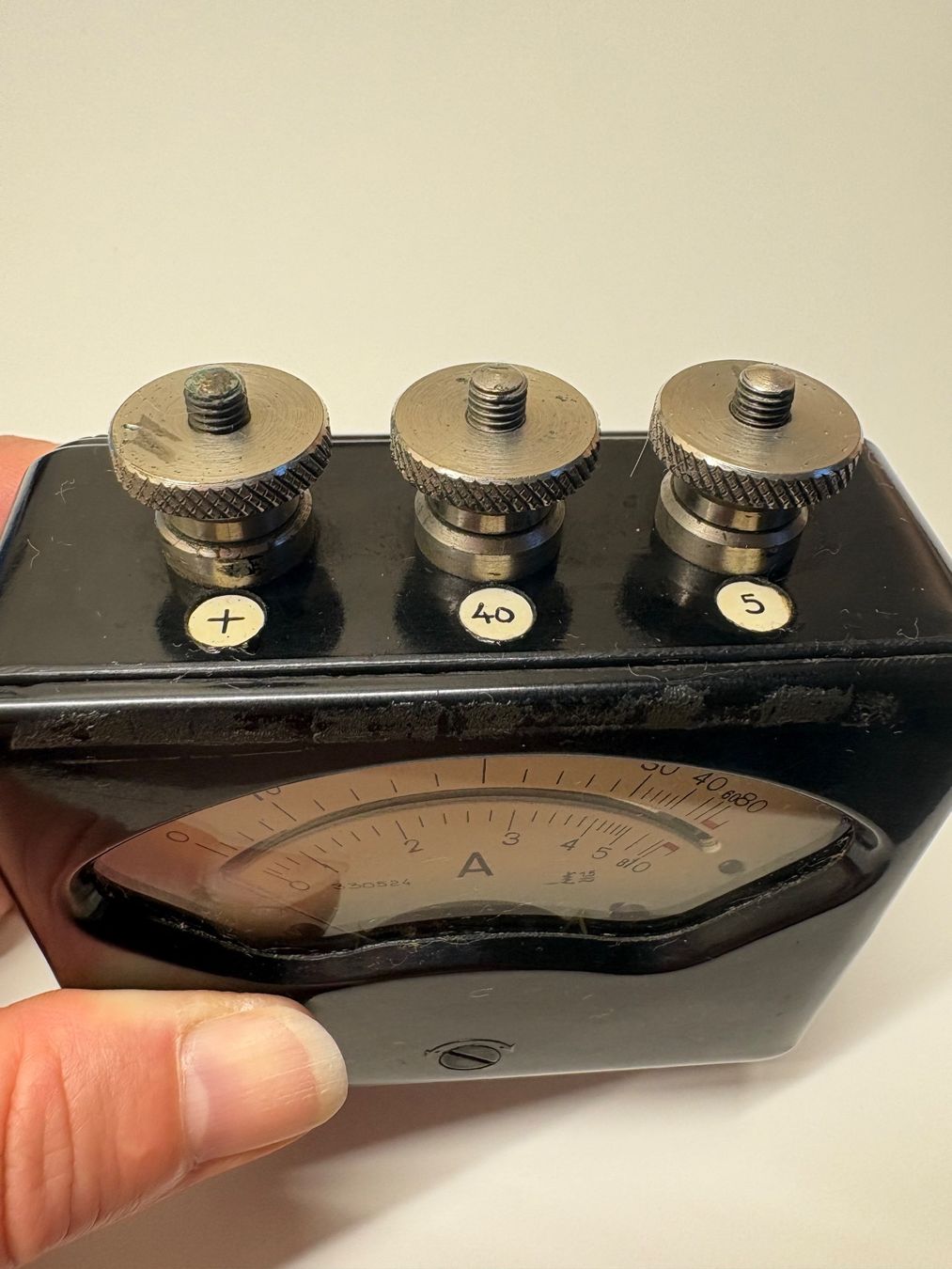 Misurare: Ampere Messgerät aus den 50er/60ern – Usato da Schaffhausen venduto da Simmel80 2