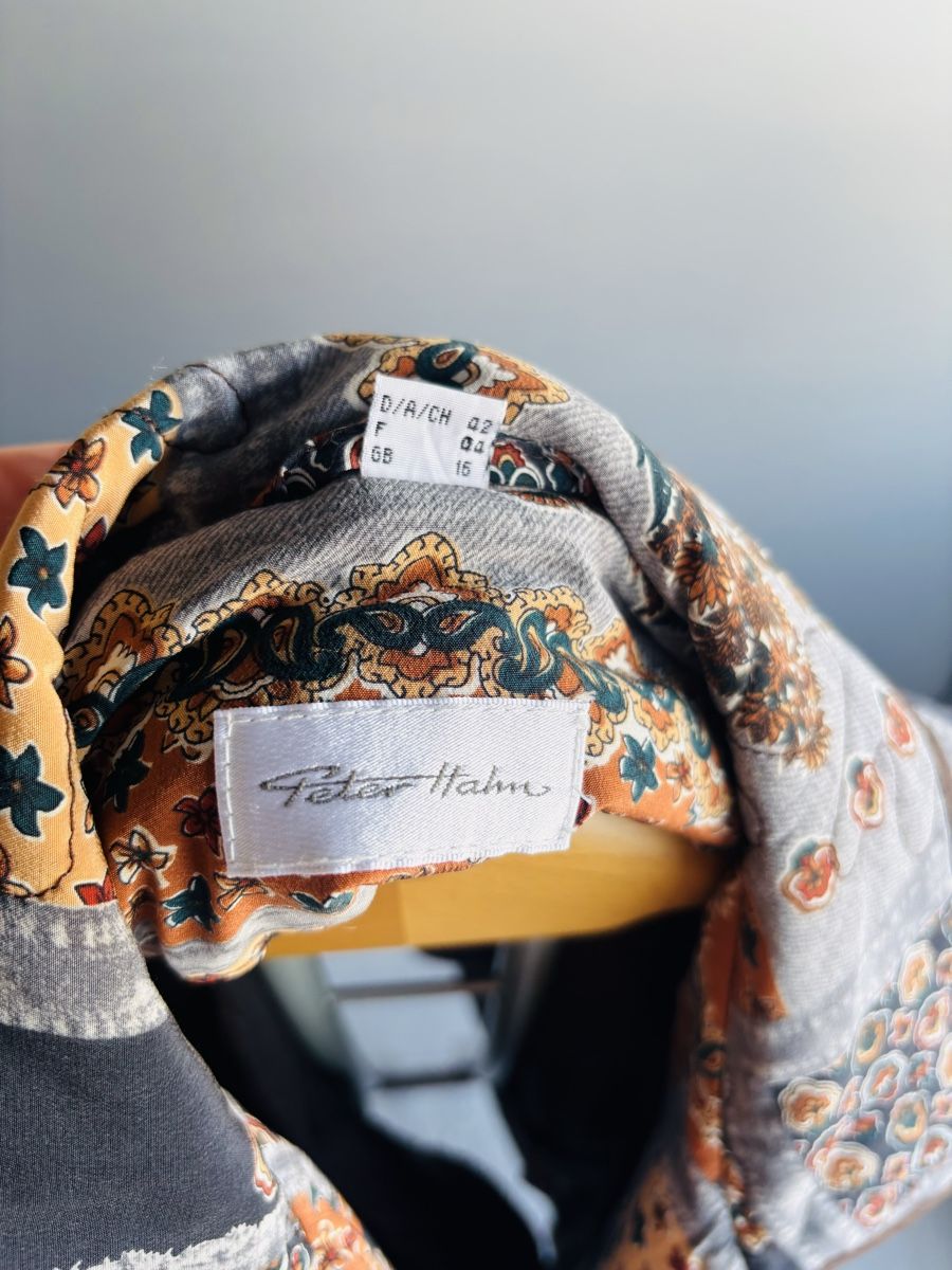Peter Hahn Giacche: Peter Hahn Übergangsjacke 100 % Seide, Gr. 42 (DE) – Usato da Rheinfelden venduto da Jeva-Anna 1