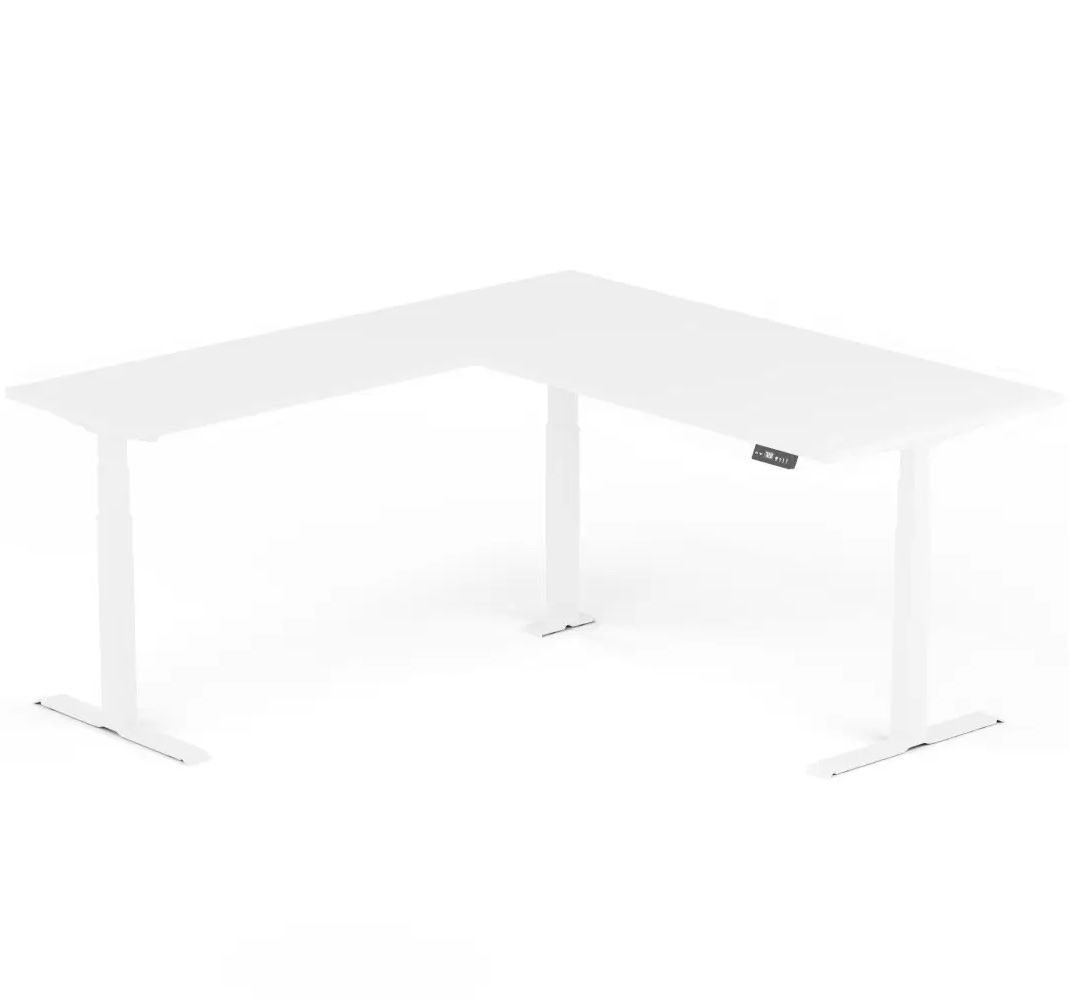 Scrivanie: Profi Stehtisch - Ecktisch L-Shape – Usato da Pfäffikon SZ venduto da Maesech