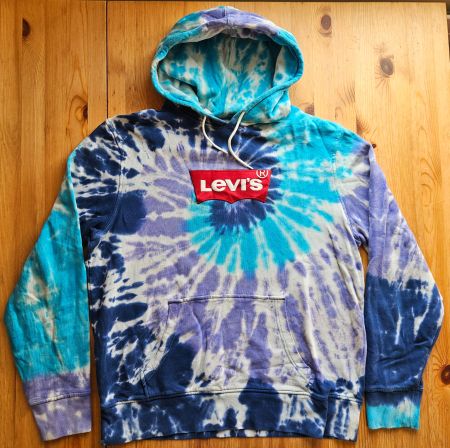 Hoodie Levi's Tie-Dye Grösse L colorful