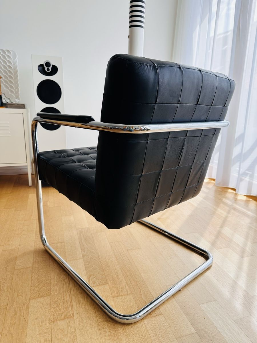 Poltrone: Freischwinger Ledersessel Bauhaus – Usato da Frauenfeld venduto da Jalwin 5