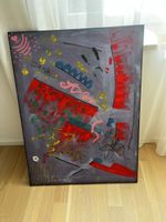 Abstrakte Malerei Leinwand Acryl Mischtechnik 65x85