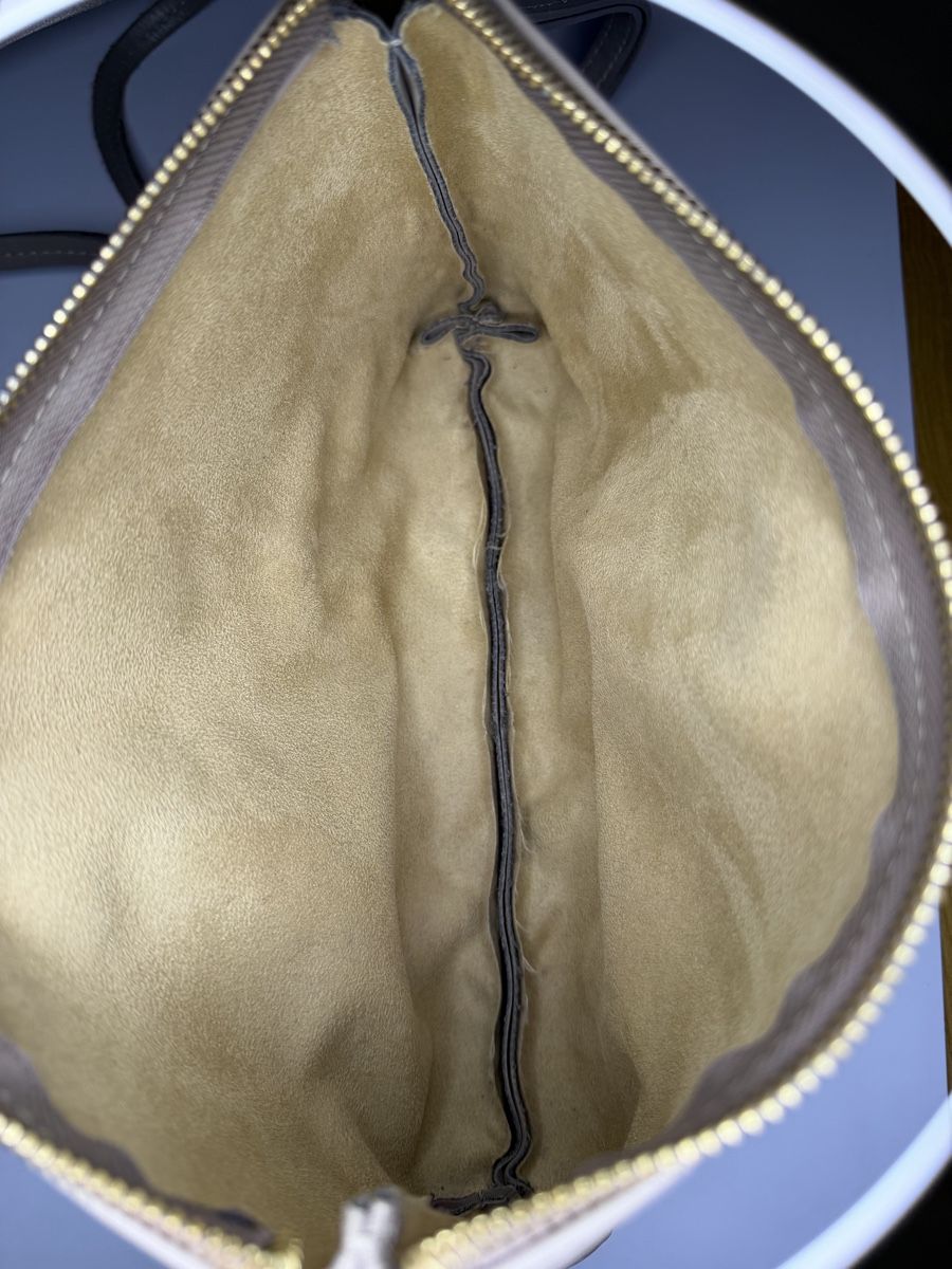 Maison Mollerus Borse da donna: Original Maison Mollerus Cabas Handtasche Grau Taupe – Usato da Vionnaz venduto da b_f_d_r_g 8