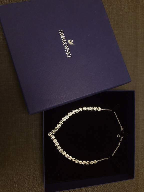Catenine: Original Swarovski Collier Silber – Nuovo e nell'imballaggio originale da Schaffhausen venduto da RK205 1