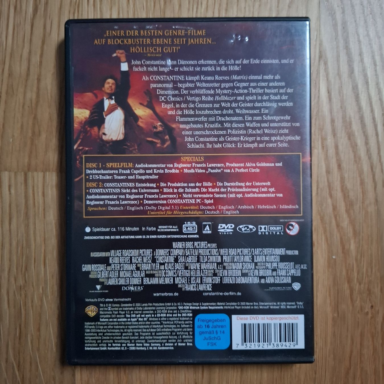 Tous les DVDs: DVD Constantine 2-Disc Special Edition – D'occasion à St. Gallen par emi_nfh9 1