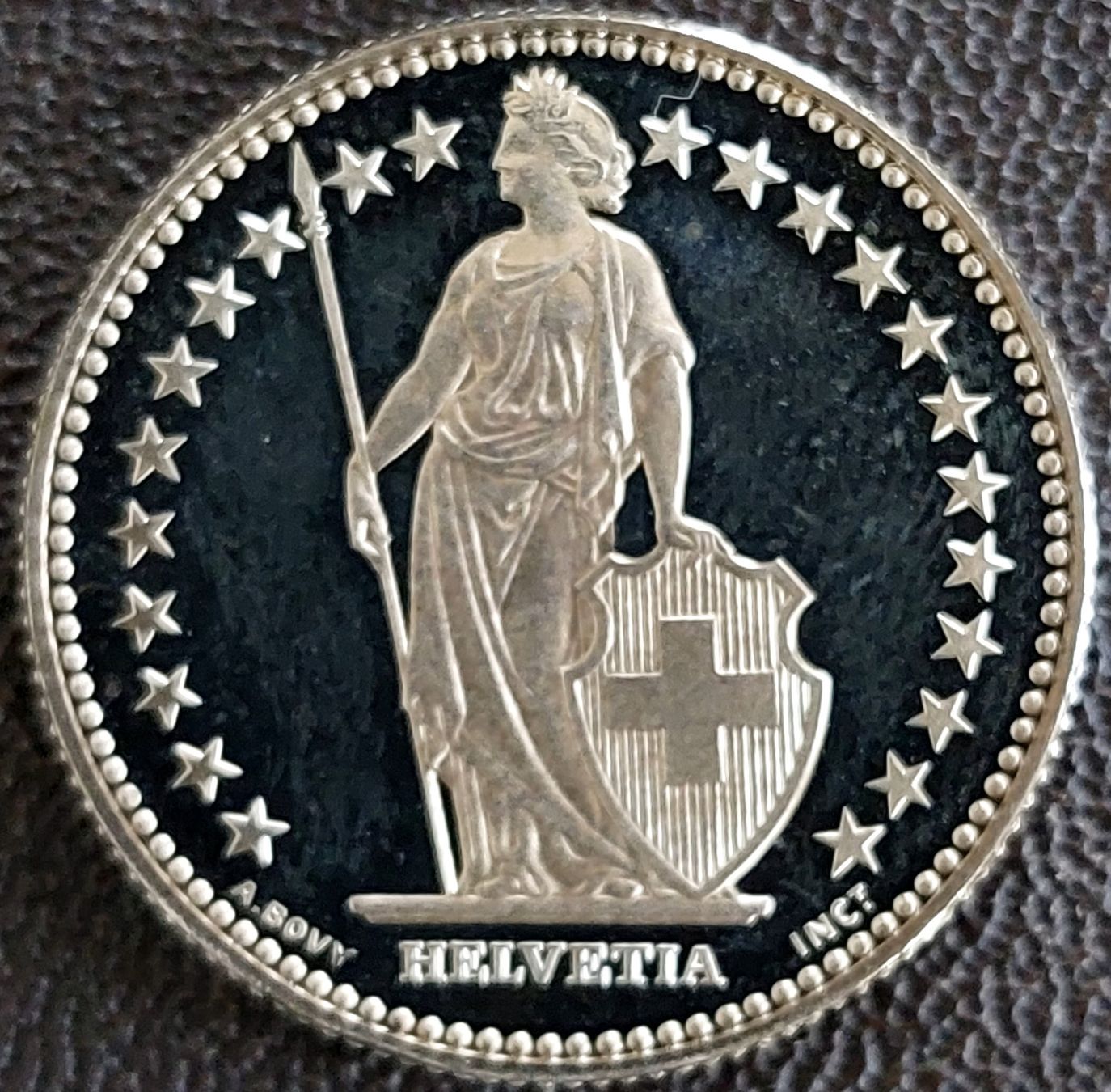 Alle Münzen: 2 Franken 1988 stgl. / aus Münzsatz – Neu (gemäss Beschreibung) aus Arch von coinsandmore 1