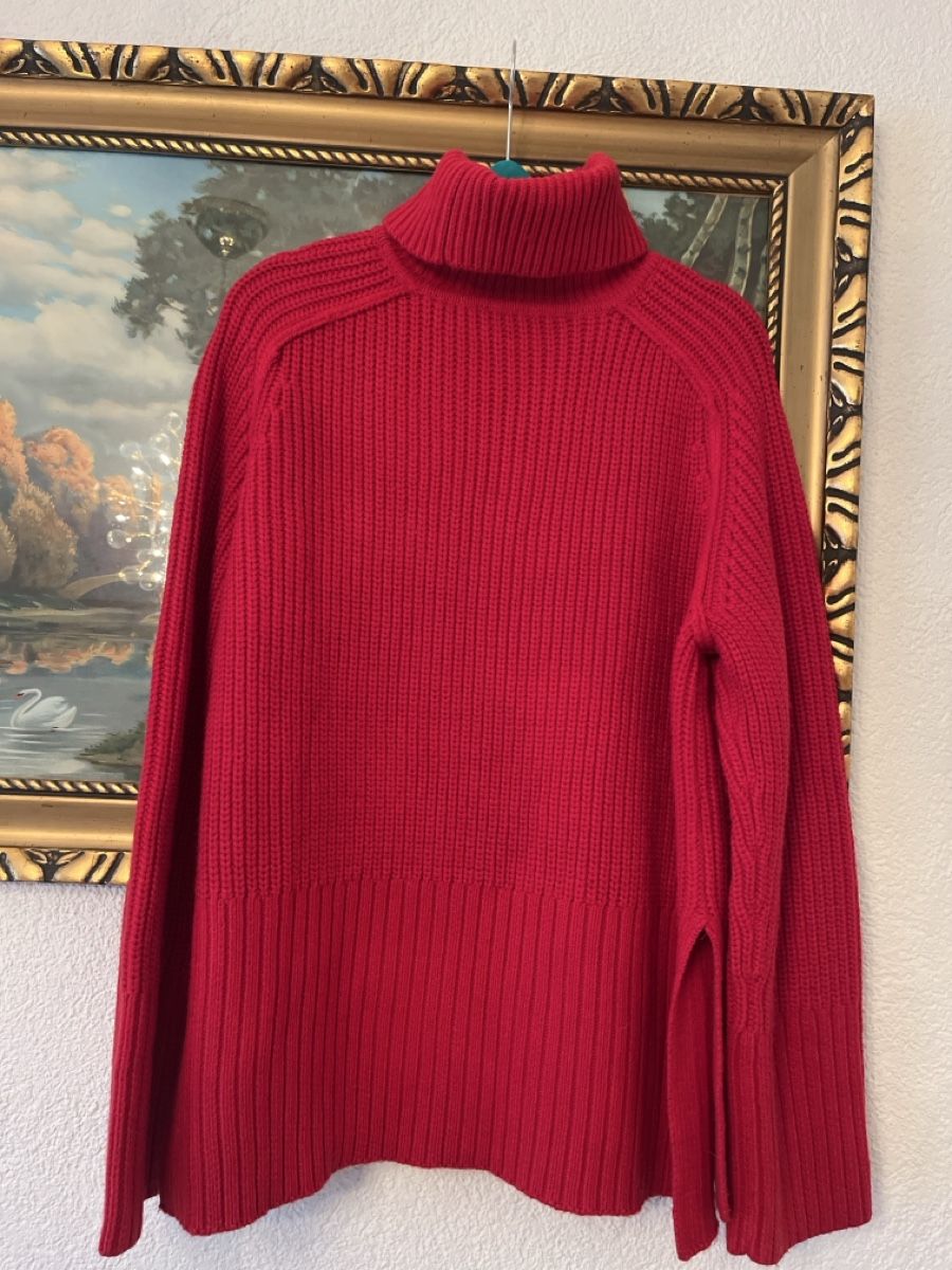 Maglioni & Felpe: Wunderschöner,Gereinigt Gr L Strickpullover mit Rollkragen, – Usato da Zürich venduto da drn_77z5 8