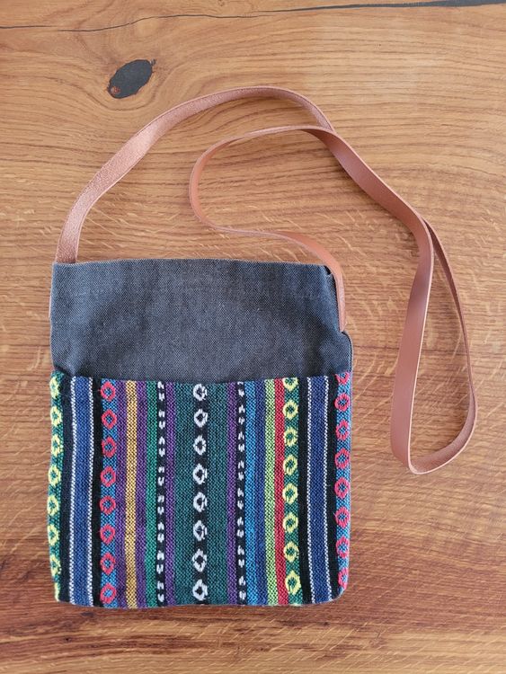 Damen-Rucksack Im Boho-Stil – Elephant Canvas, Große Umhängetasche Mit Mehreren Fächern