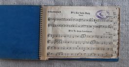 Wunderschöne alte Noten für Tenorhorn !