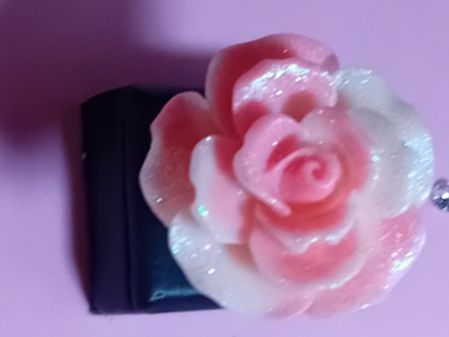 Anelli: modeschmuck ring,,verstellbar,,eine rose – Nuovo (secondo la descrizione) da Basel venduto da bij_5hqd