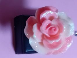 modeschmuck ring,,verstellbar,,eine rose