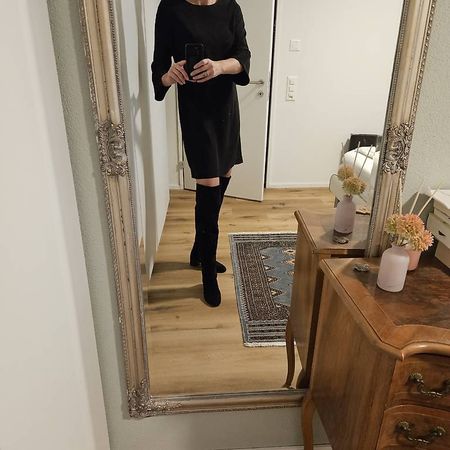 Overknees Stiefel von Navyboot - wie NEU!