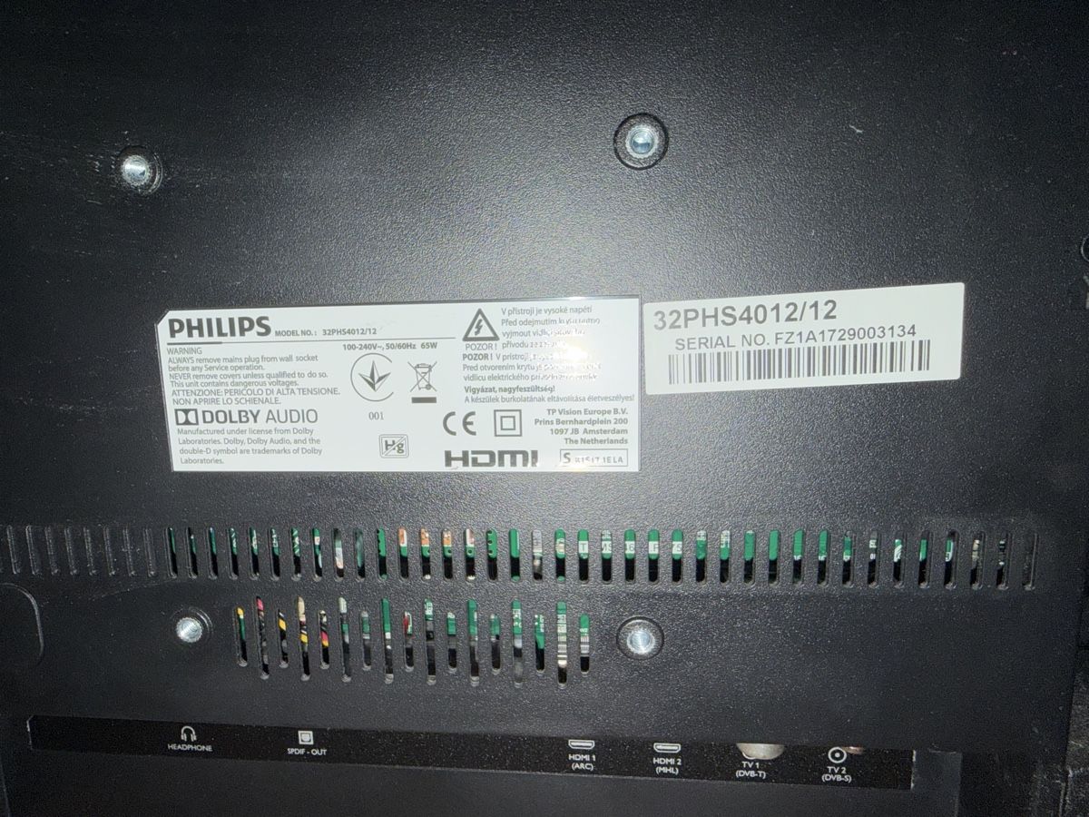 Televisori: Philips 32 PHS 4012/12 HD-Fernseher – Usato da Zug venduto da AyseU 1