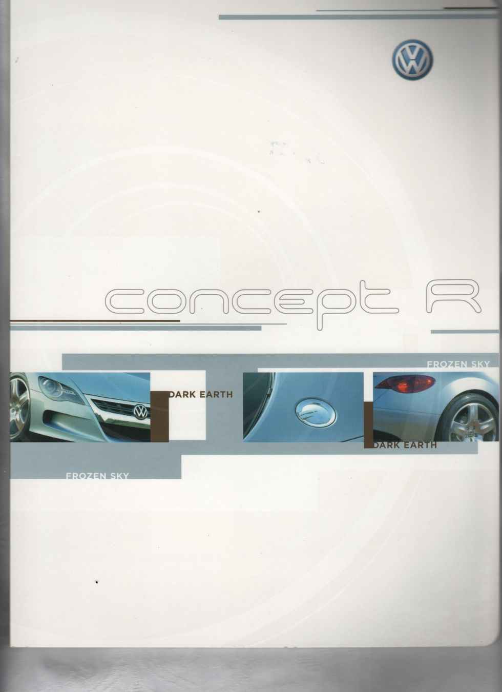 VW Documenti: Pressemappe VW Concept R IAA 2003 – Usato da Corminboeuf venduto da corbay