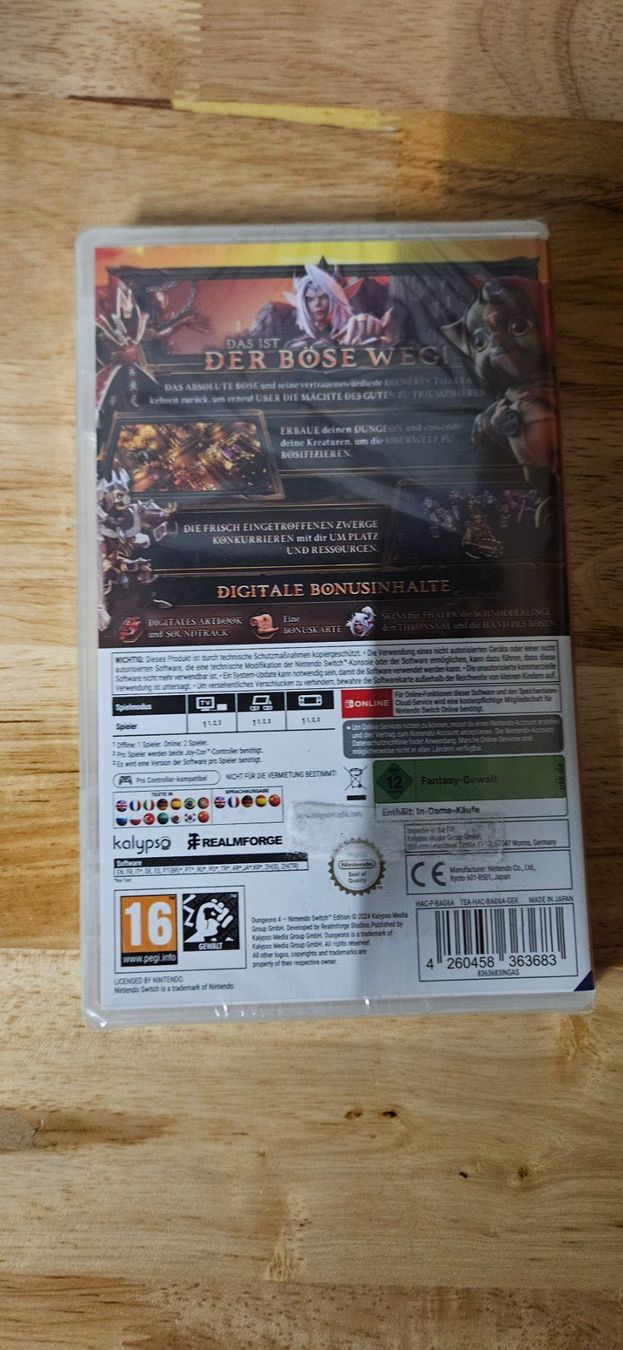 Nintendo Giochi: Switch - Dungeons 4 - OVP – Nuovo e nell'imballaggio originale da Rohrbach venduto da Emiflo 1