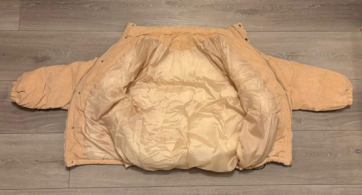 Giacche: Winter Jacke, Cord Beige, Grösse L NEU – Nuovo (secondo la descrizione) da Chur venduto da Pedro.Giesteira 2