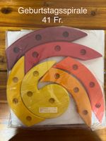 Geburtstagsspirale, Montessori, Kindergeburtstag