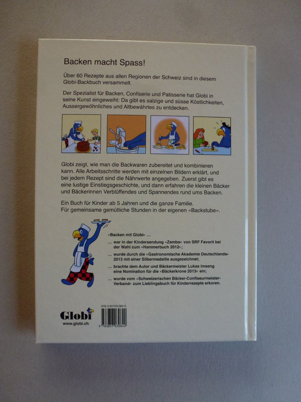 Libri: Backen mit Globi - 60 Rezepte salzig und süss – Nuovo (secondo la descrizione) da Mühlrüti venduto da Dadadachs 9