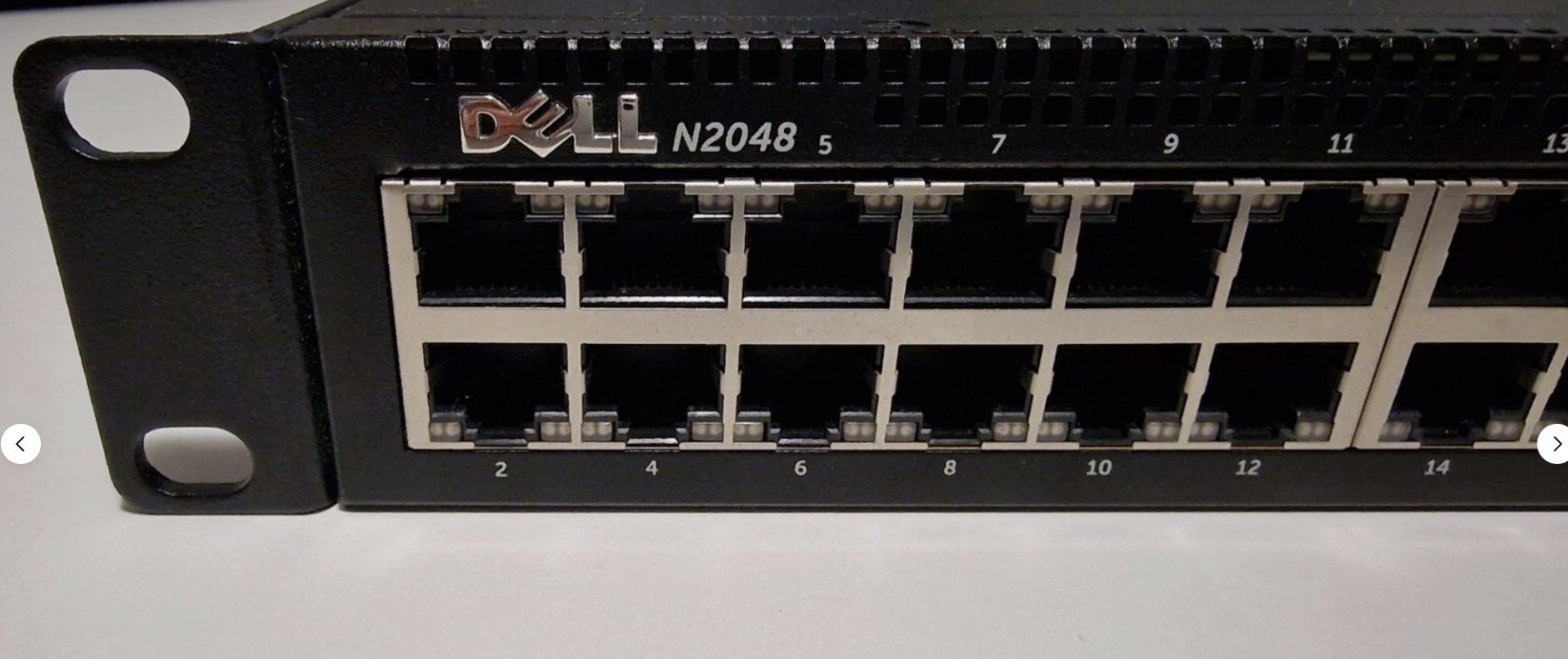 Dell Hub & Switch: Dell EMC PowerSwitch N2048 – Usato da Matran venduto da bcnet_ch 1