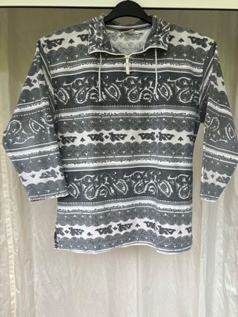 Vintage-Pullover mit Muster COSMOS