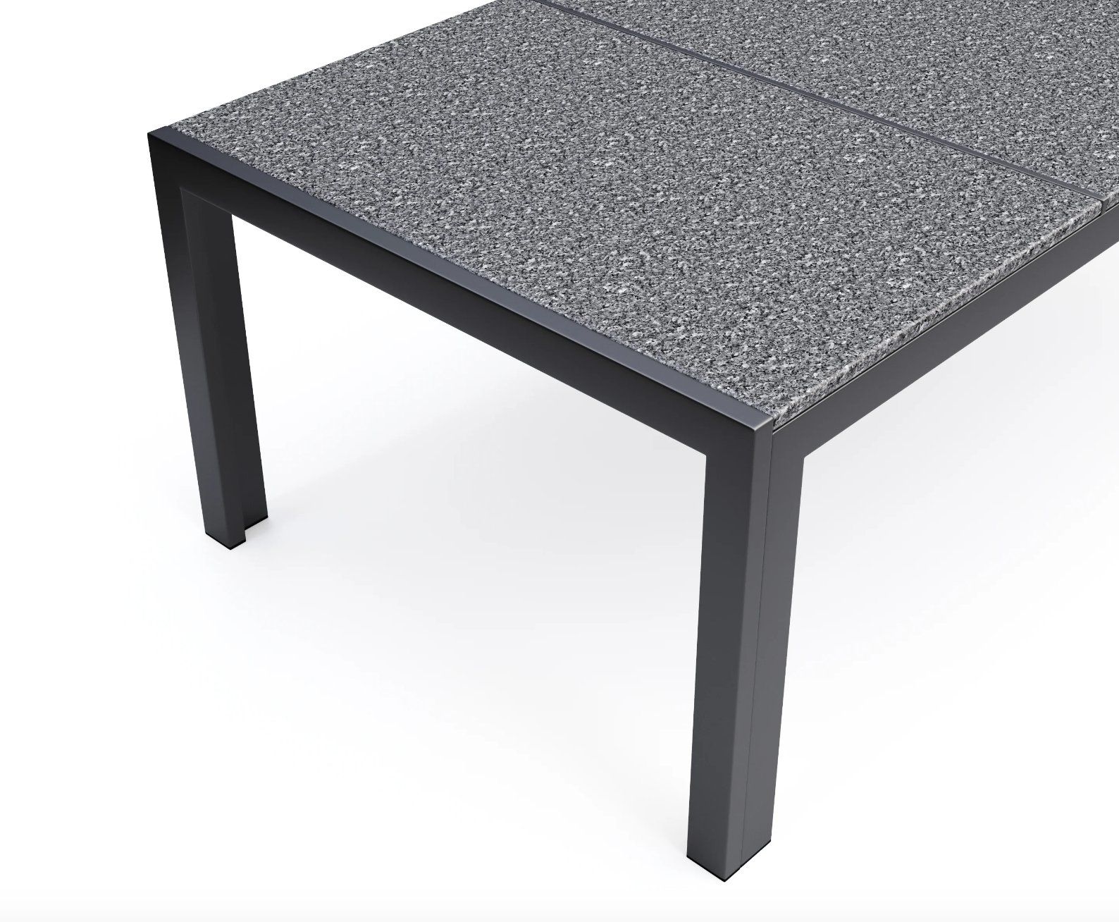 Tavoli: Granittisch 190 x 95 x 75 schwarz - Gratis Versand – Nuovo e nell'imballaggio originale da Kleinwangen venduto da meinwarenkorb.ch 5