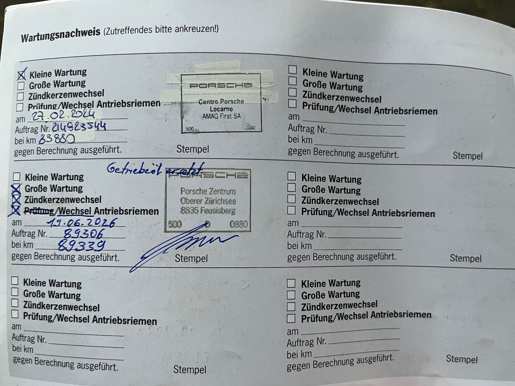 Porsche Automobili: Porsche 911 GT3 Aero – Usato da Schänis venduto da retail_rover 9