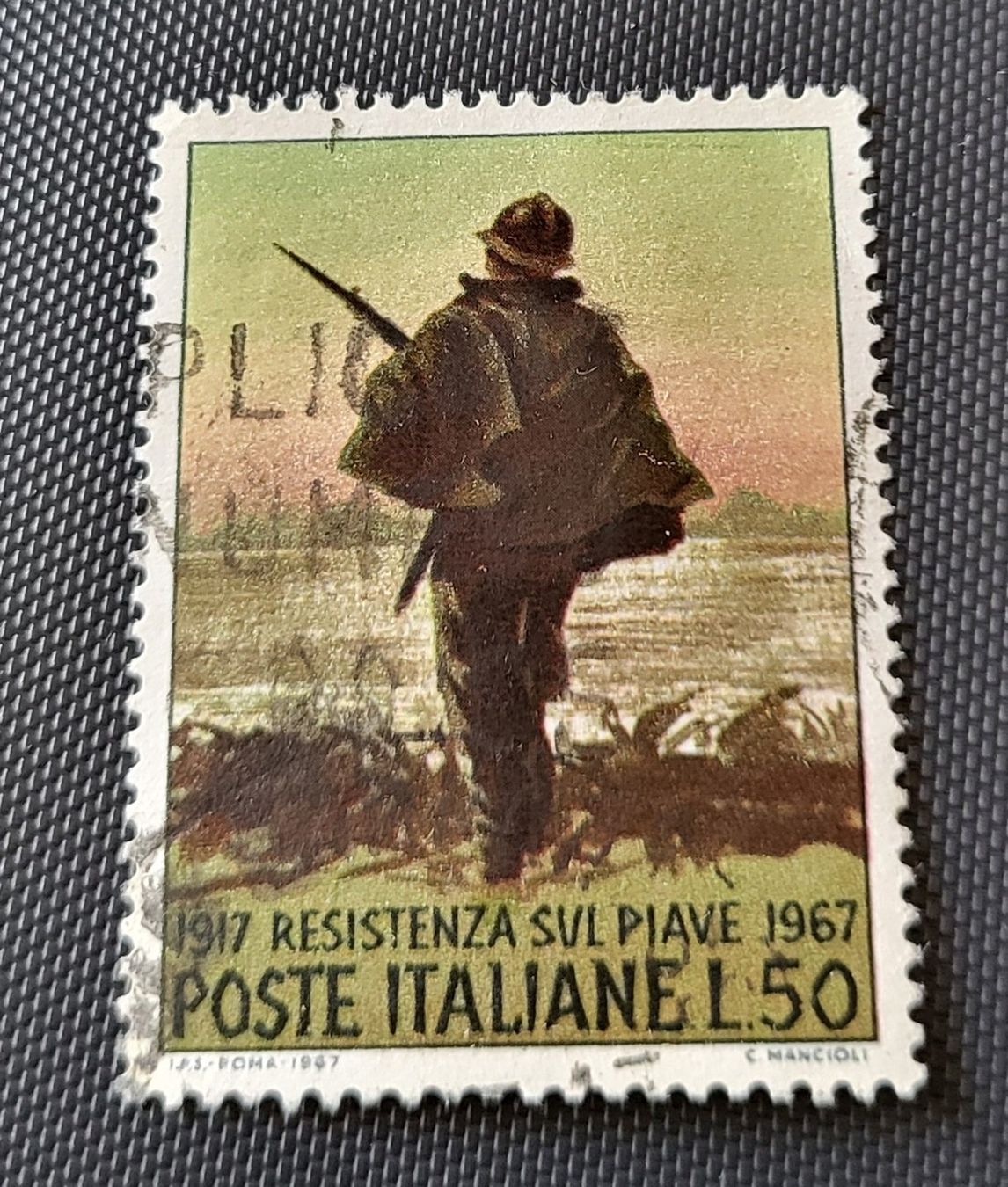 Tutti i francobolli: Italien 1967 briefmarke – Usato da St Gallen venduto da Stampsalshobby