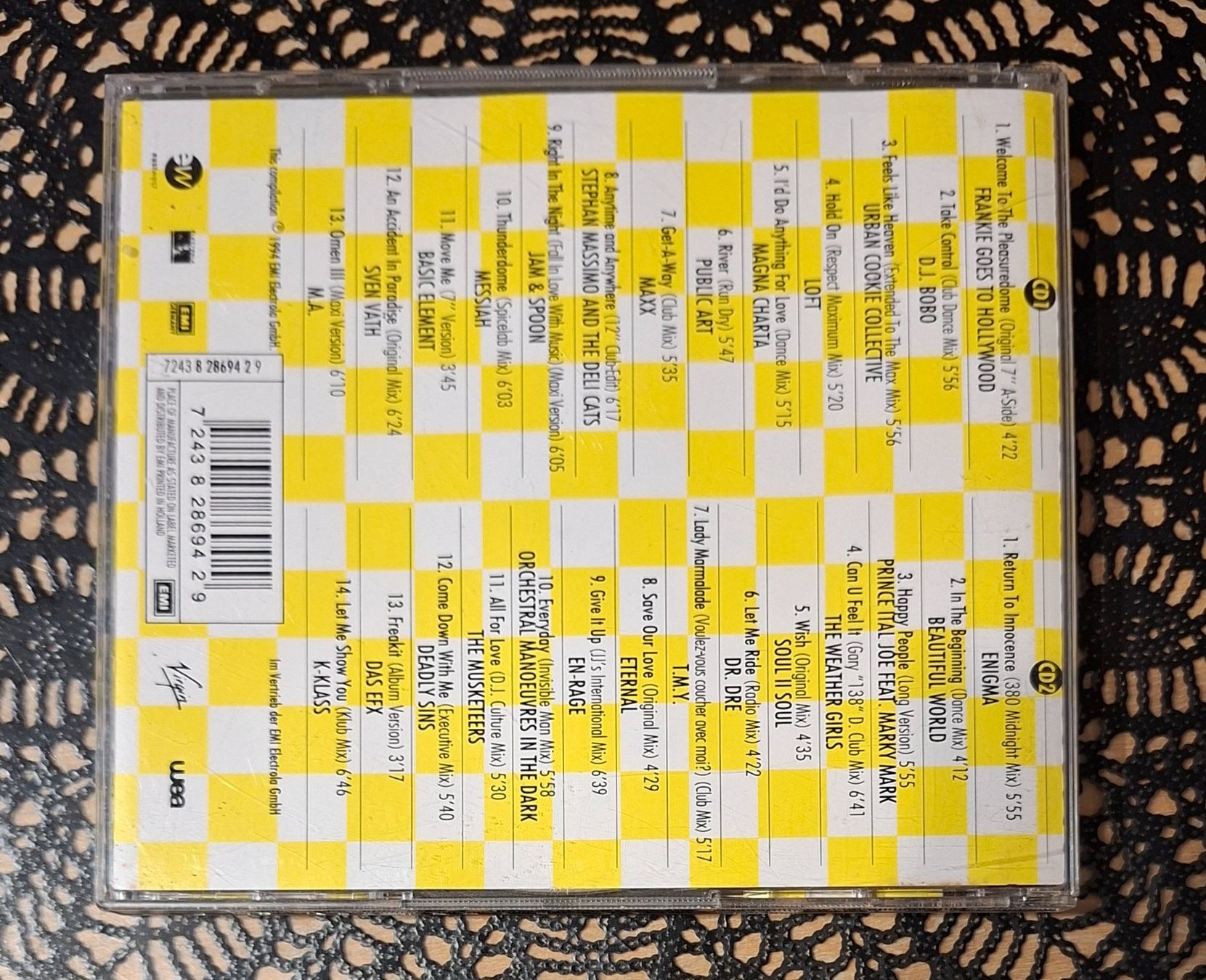 CD: Dance Max 12, Dance Pop Compilation Sampler 2CD 1994 – Usato da Schönenberg TG venduto da Gregolino76 1