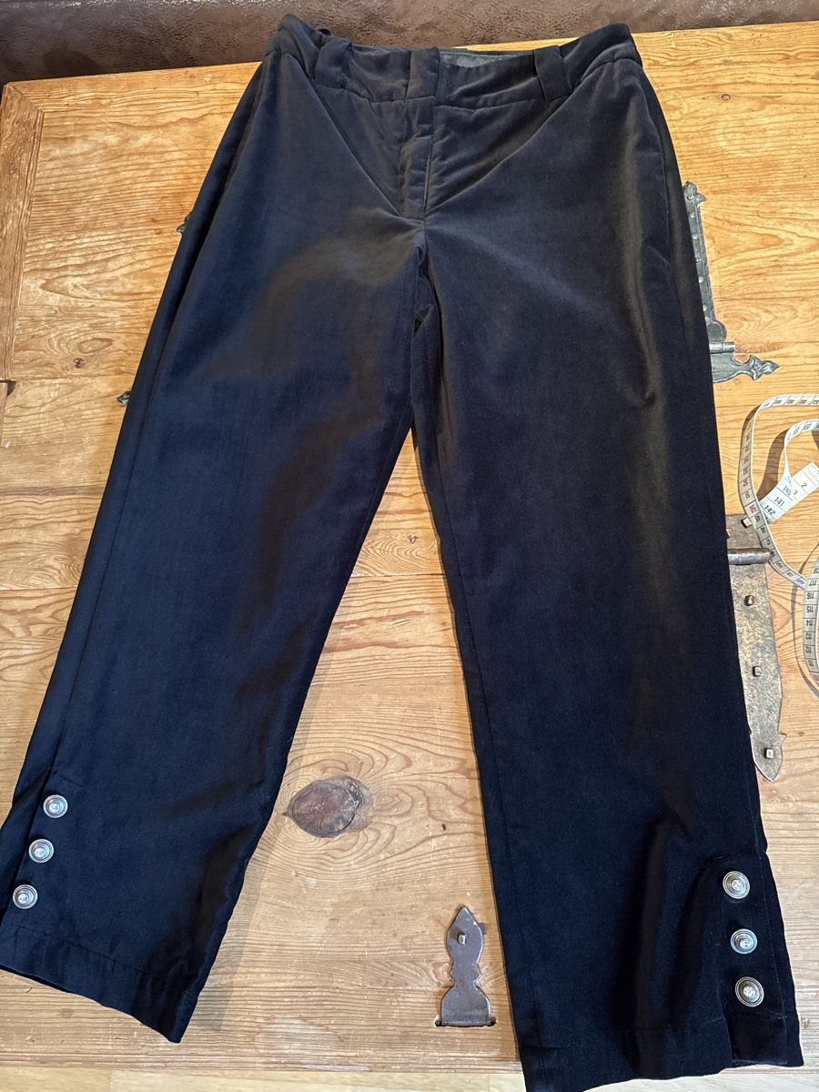 Pantaloni: Airfield Hose Samt schwarz Gr. 36 – Nuovo (secondo la descrizione) da Mauren venduto da ducducturi