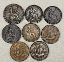 Großbritannien - Sammlung Half Pennys