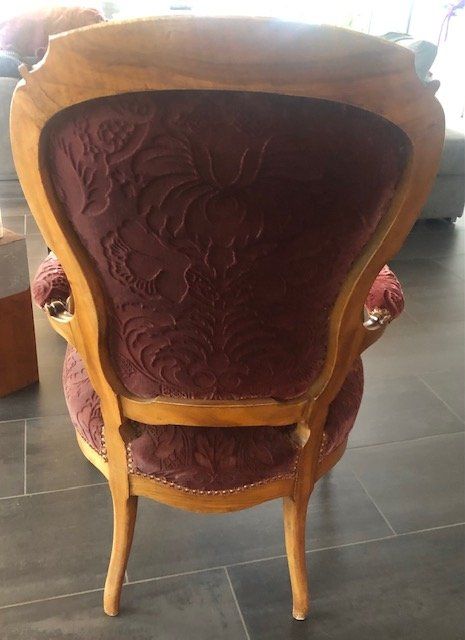 Poltrone: Louis XlV Sessel mit Blumenmuster – Usato da Wiesendangen venduto da Genitiv 2