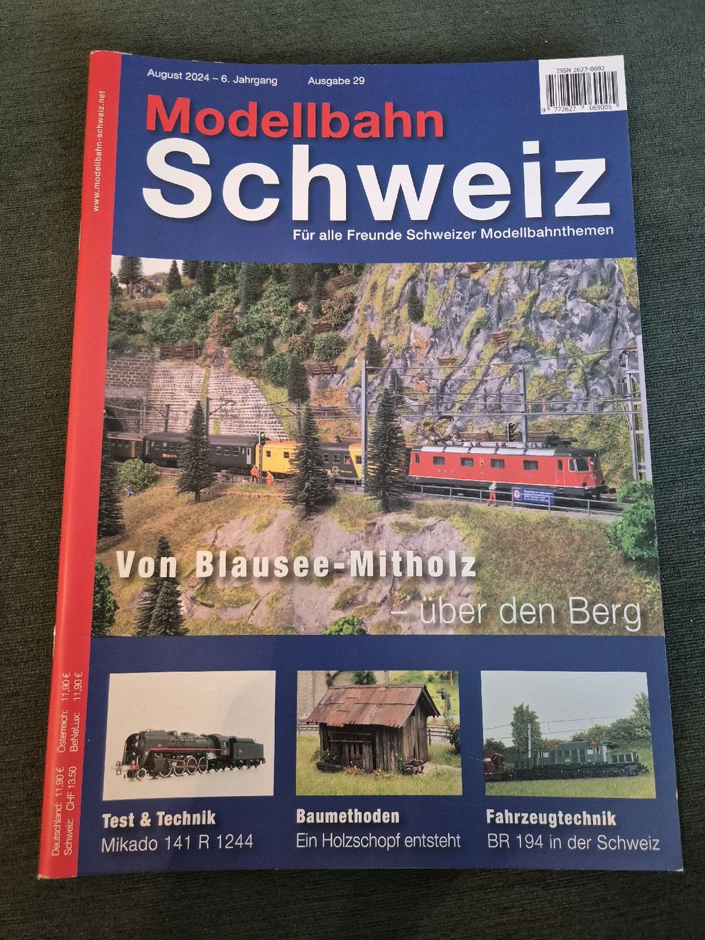 Riviste & Magazine: Modellbahn Schweiz 2024 Nr.29 – Usato da Ehrendingen venduto da Amigo5