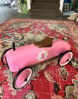 Rutschauto Retro Pink Metall Top Zustand