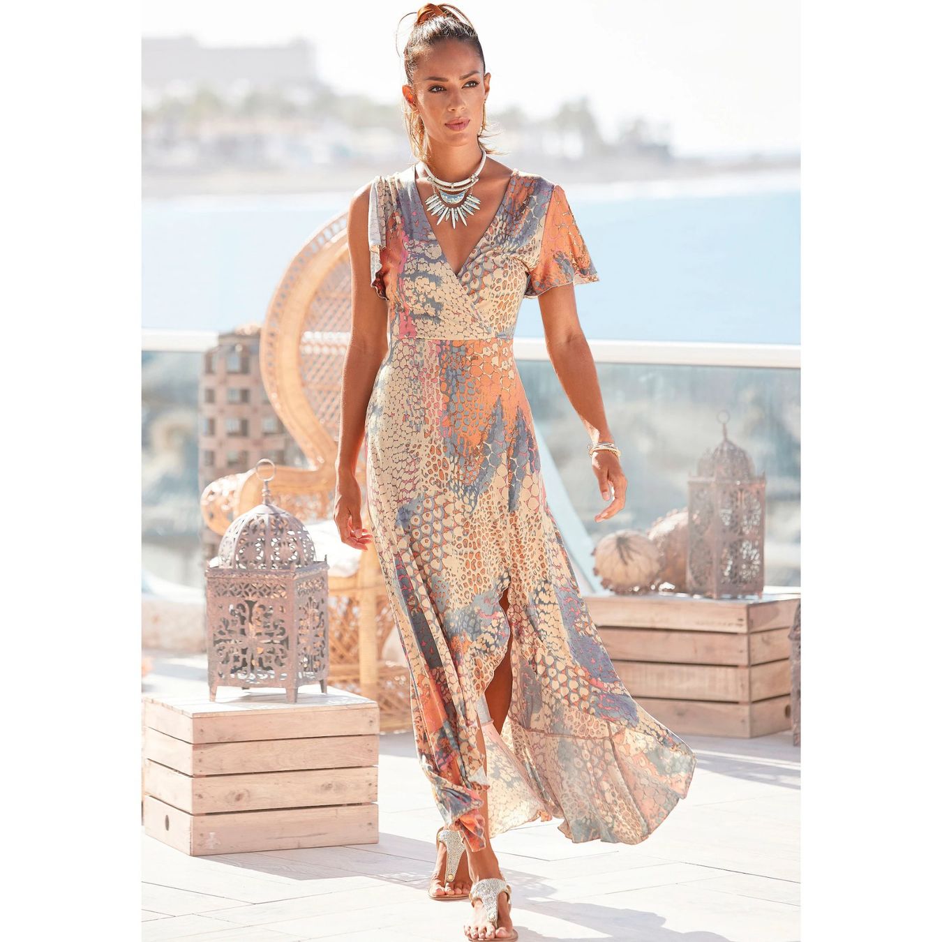 Buffalo Vestiti: Buffalo Maxikleid Sommerkleid Jery Gr. 38 – Nuovo (secondo la descrizione) da Zäziwil venduto da blackpearl