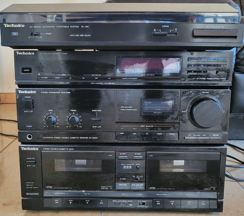 chaîne Hifi technics avec tourne disque vinyle Kaufen auf Ricardo