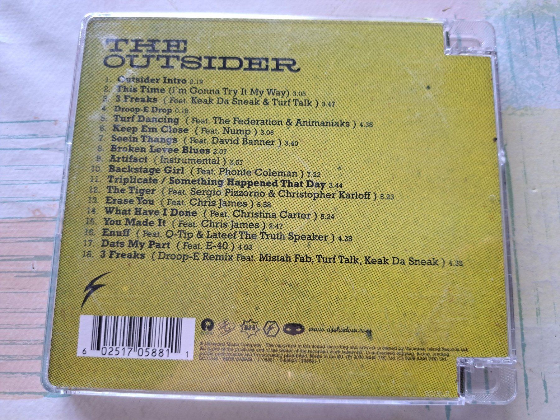 CDs: Cd Dj Shadow - Outsider – D'occasion à Pully par bro_n52j 1