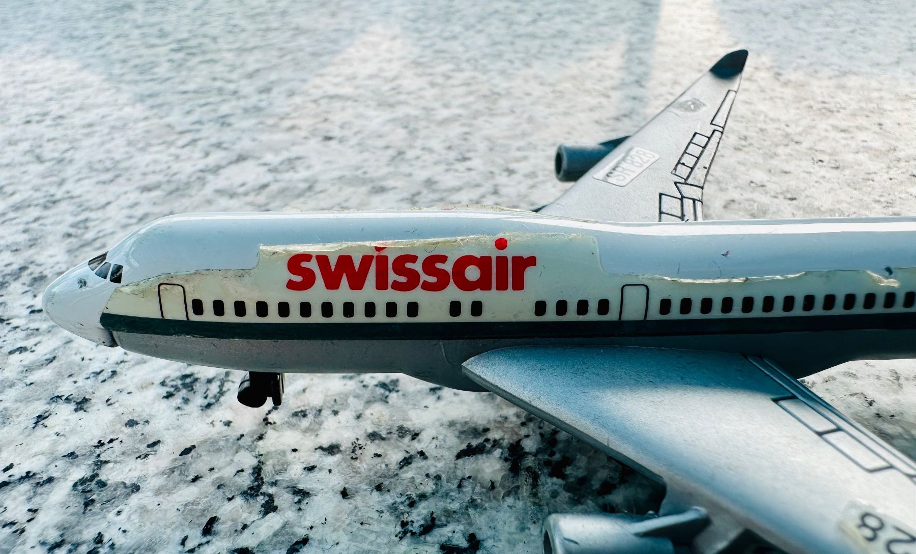 Swissair Modellbausätze & Standmodelle: Swissair Modell Jumbo Boeing-747 – Gebraucht aus Wallbach von paxnic 5