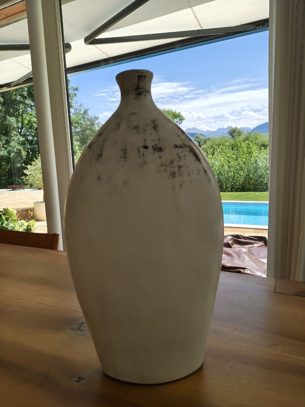 Vasen & Gefässe: Deko Vase weiss – Gebraucht aus horw von pasula_lu