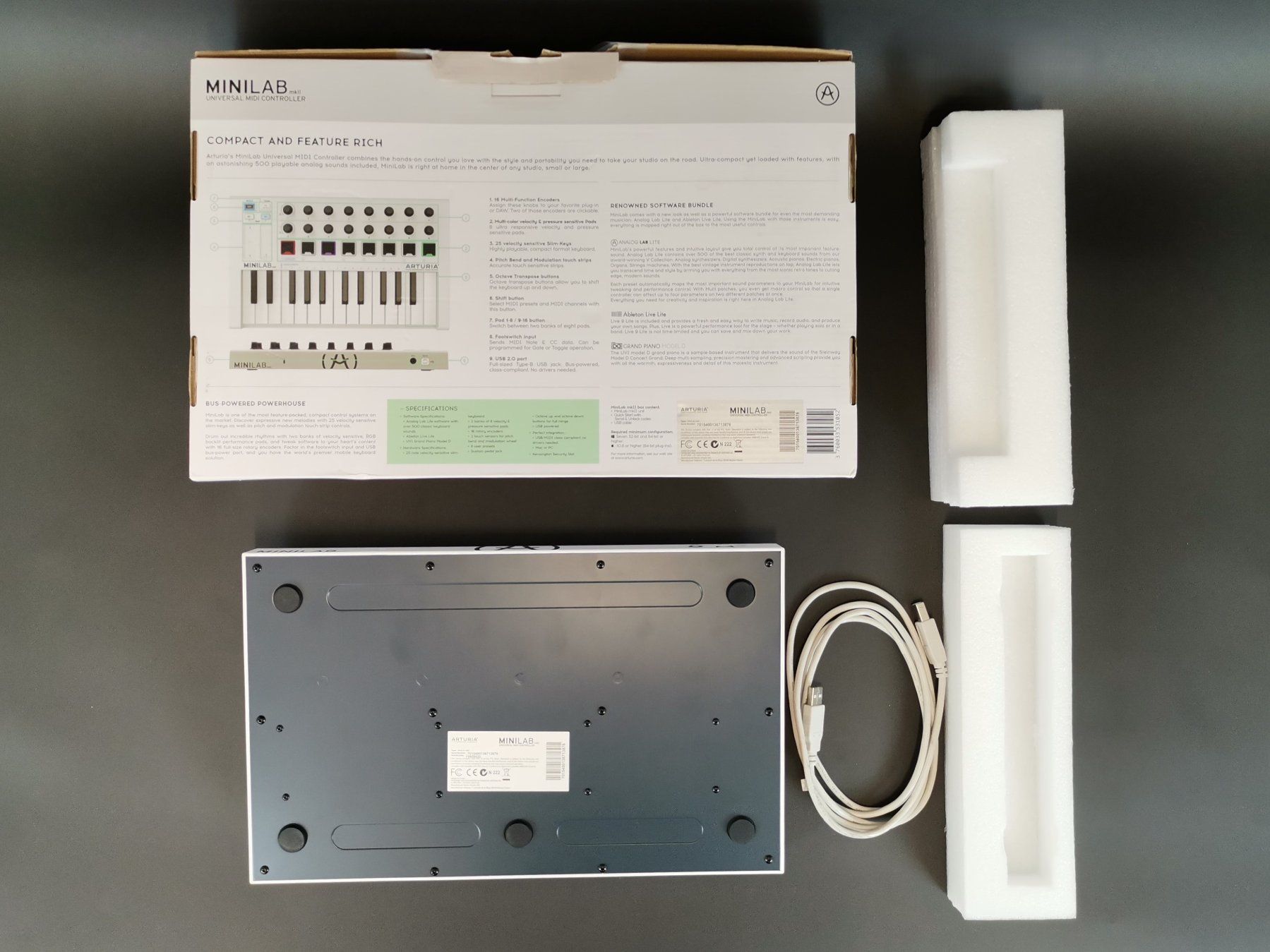 Arturia Mischpulte: ASTURIA MiniLab – Gebraucht aus Schaffhausen von Restwert_SH 1