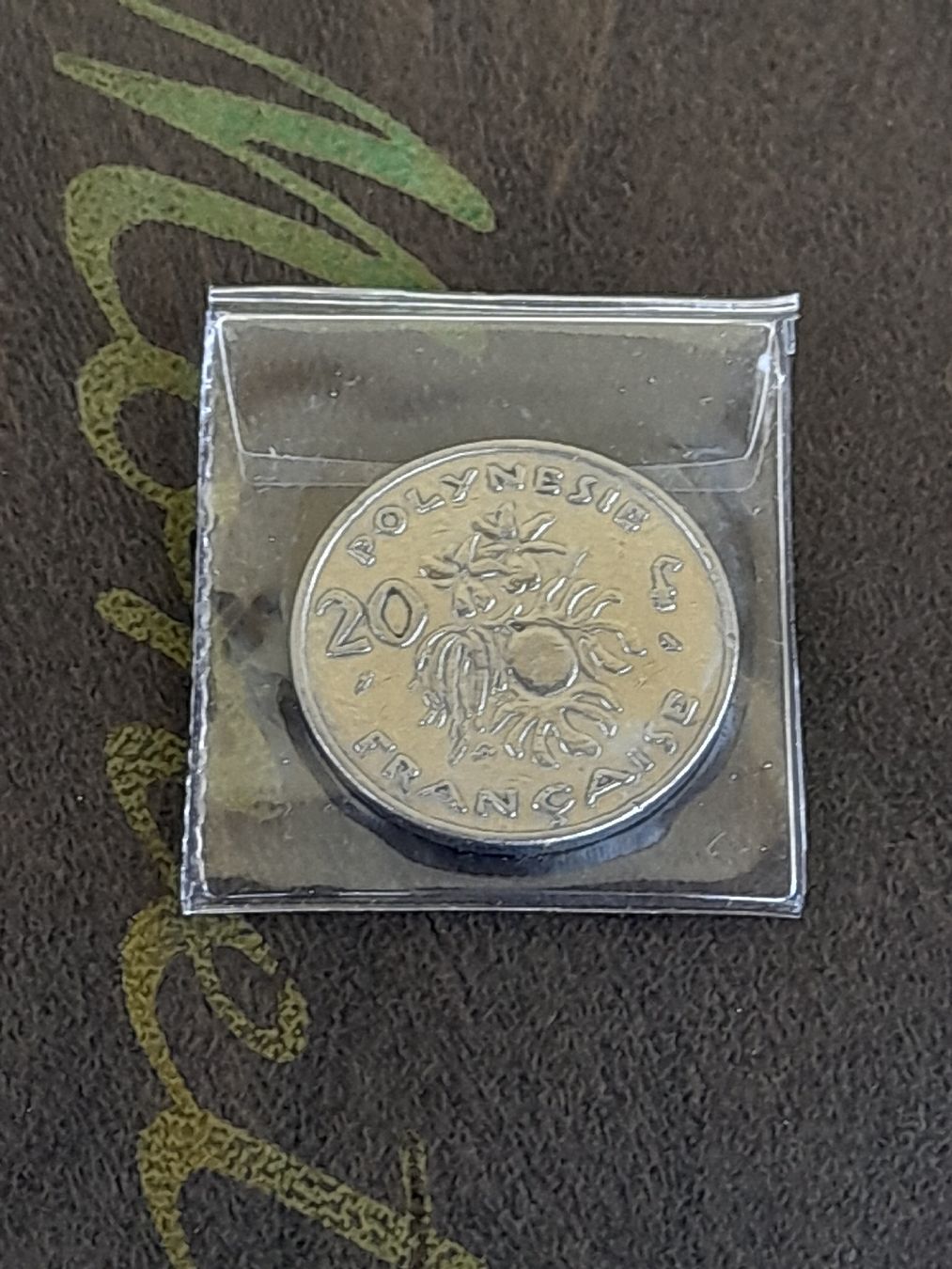 Alle Münzen: 20 francs 1967 Polynesien.  – Gebraucht aus Basel von Basel_20 8