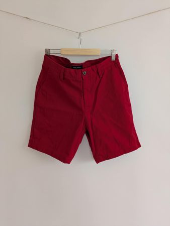Nautica Herren Shorts, Grösse 30W, Rot - Sommer