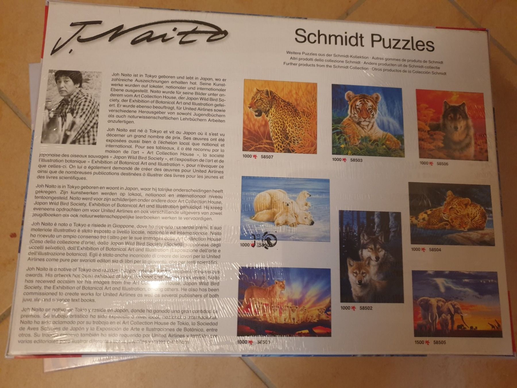 Puzzle: Puzzle Dauphins 1000 pièces Schmidt NEUF – Usato da Courtelary venduto da Chauvesouris 1
