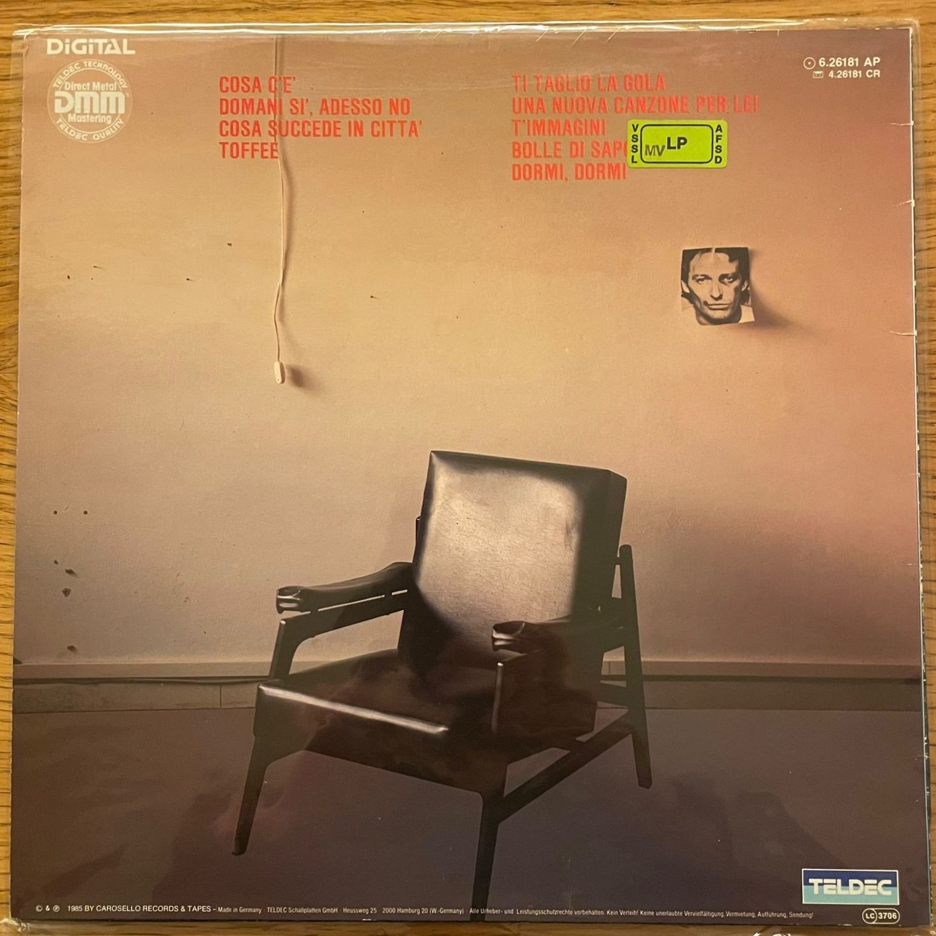 Dischi in vinile: LP - Vasco Rossi - Cosa Succede In Città – Usato da Breganzona venduto da Onairda75 1