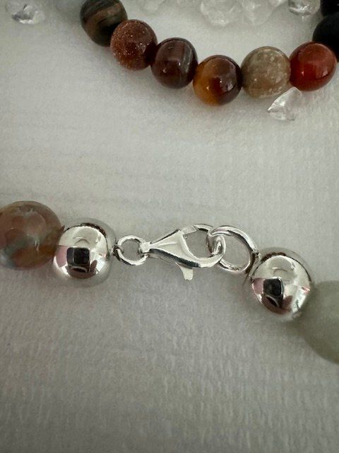 Catenine: Halskette mit verschiedenen Steinen. – Nuovo (secondo la descrizione) da Biberist venduto da tl-schmuck 3