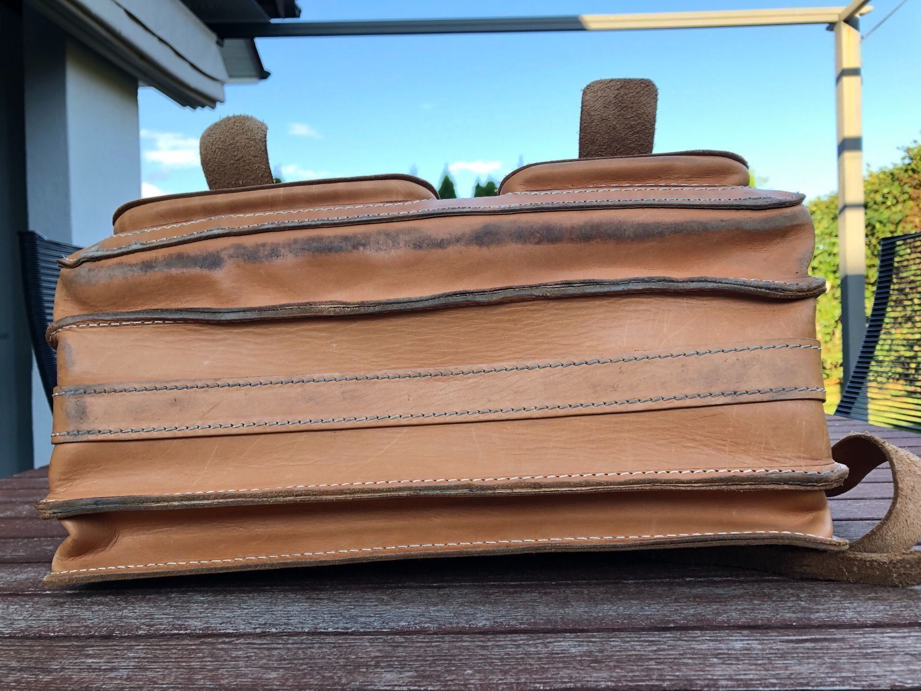 Borse: Ledertasche /Schultasche / Lehrermappe – Usato da Büren an der Aare venduto da cos_l6vr 3